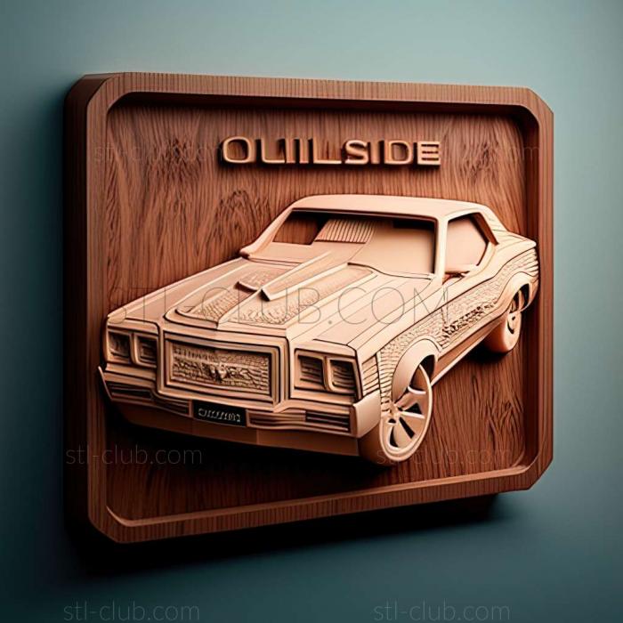 3D model Oldsmobile Cutlass (STL)